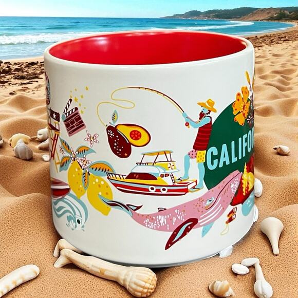 Starbucks CALIFORNIA 2024 Discovery Series 14oz Coffee Mug Collector NWT/BOX - Picture 3 of 8